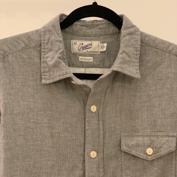 Grayers Hartford Double Cloth Button Up Shirt - Picture 6 of 8